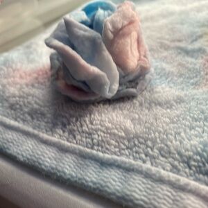 Pastel Fiber Art Piece